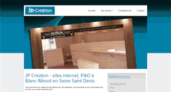 Desktop Screenshot of jpcreation.com